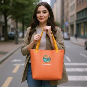 Tote bag Orbayu Drops - Rojo