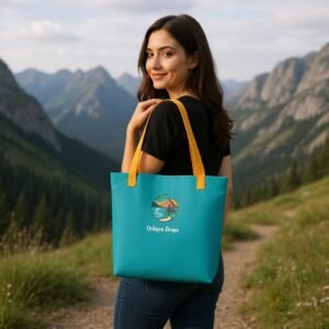 Tote bag Orbayu Drops - Azul