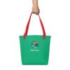 Tote bag Orbayu Drops - Verde