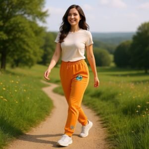 Jogger Orbayu Drops Naranja