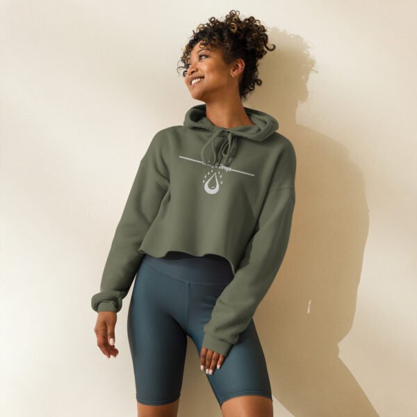 womens-cropped-hoodie-military-green-front-6904d6ea414d3.jpg Sudadera corta mujer Orbayu 7 Drops