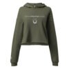 womens-cropped-hoodie-military-green-front-6904d6ea435f5.jpg Sudadera corta mujer Orbayu 7 Drops
