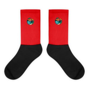 Calcetines Orbayu Drops Essence Rojo