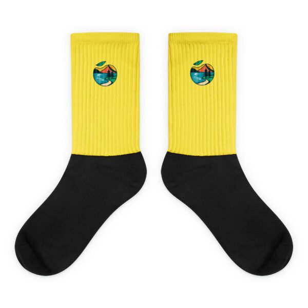 Calcetines Orbayu Drops Essence Amarillo