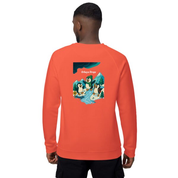 unisex-organic-raglan-sweatshirt-burnt-orange-back-693c4b9a6a3f6.jpg Sudadera orgánica Penguins