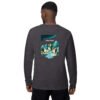 unisex-organic-raglan-sweatshirt-charcoal-melange-back-693c4b9a6a4b1.jpg Sudadera orgánica Penguins