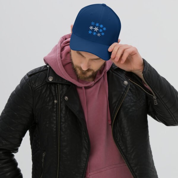 closed-back-structured-cap-royal-blue-front-6967fffb5c8c1.jpg Gorra Orbayu Snowflakes azul