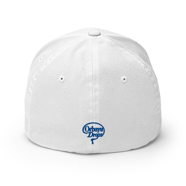 Gorra Orbayu Snowflakes blanca