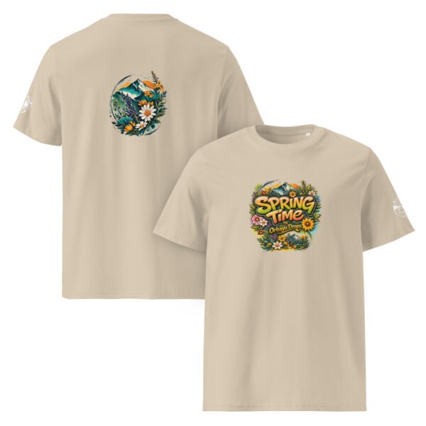 Camiseta de algodón orgánico Orbayu Spring Time