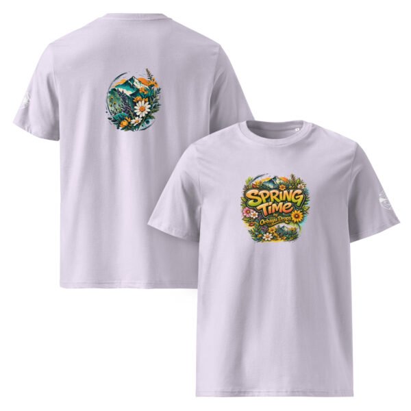 Camiseta de algodón orgánico Orbayu Spring Time