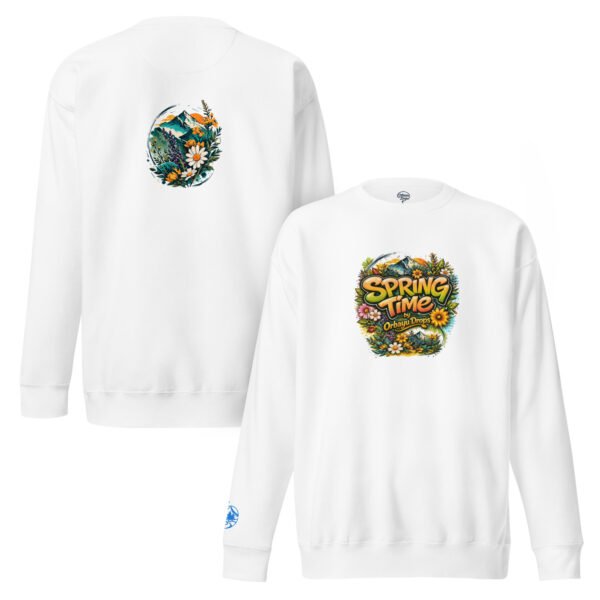 unisex-premium-sweatshirt-white-front-and-back-69cc2b2ee05c6.jpg Sudadera premium Orbayu Spring Time