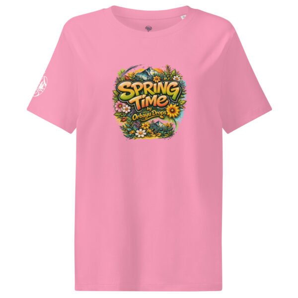 Camiseta orgánica mujer Orbayu Spring Time