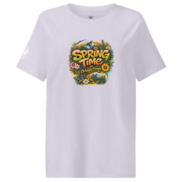 Camiseta orgánica mujer Orbayu Spring Time
