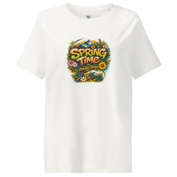 Camiseta orgánica mujer Orbayu Spring Time