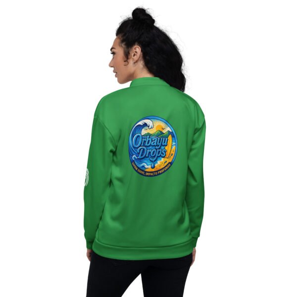 Chaqueta bomber Orbayu Blue Wave verde