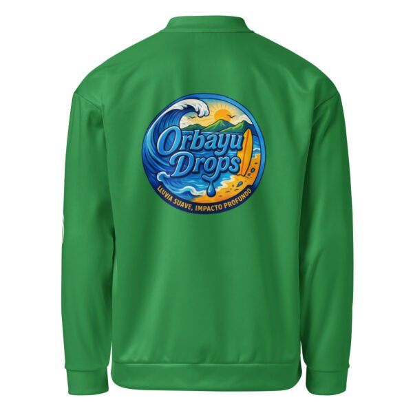 Chaqueta bomber Orbayu Blue Wave verde