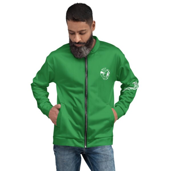 Chaqueta bomber Orbayu Blue Wave verde