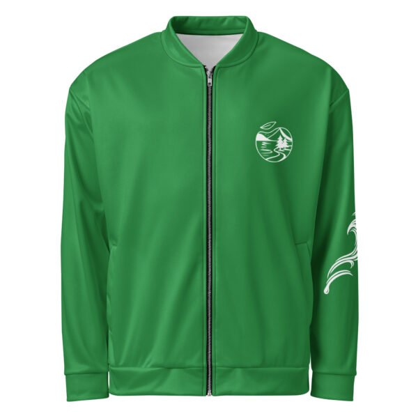 Chaqueta bomber Orbayu Blue Wave verde