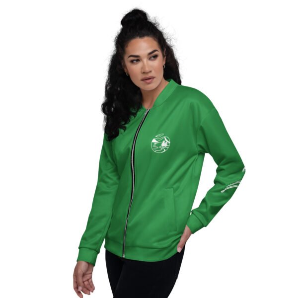 Chaqueta bomber Orbayu Blue Wave verde