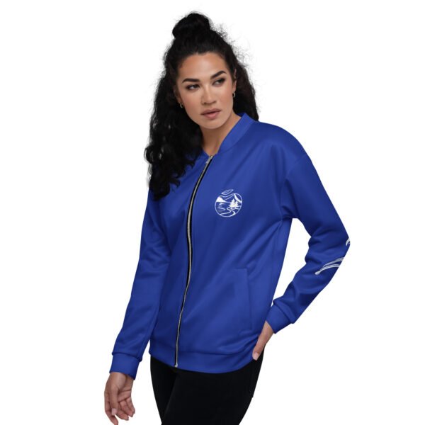 Chaqueta bomber Orbayu Blue Wave azul