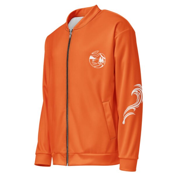 Chaqueta bomber Orbayu Blue Wave naranja
