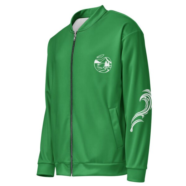 Chaqueta bomber Orbayu Blue Wave verde