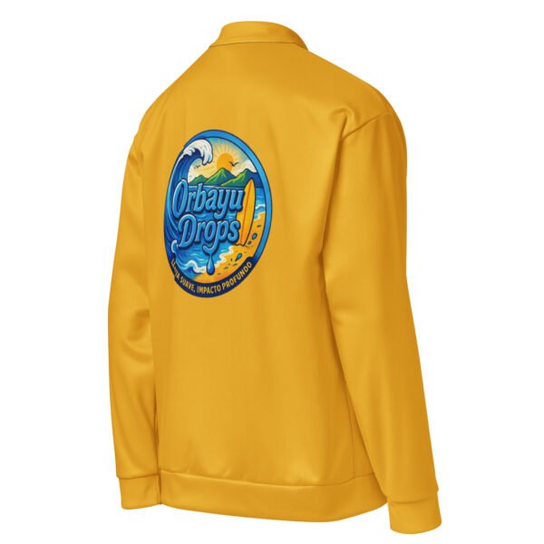 Chaqueta bomber Orbayu Blue Wave amarilla