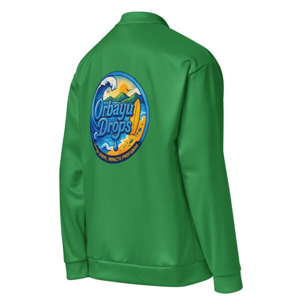 Chaqueta bomber Orbayu Blue Wave verde