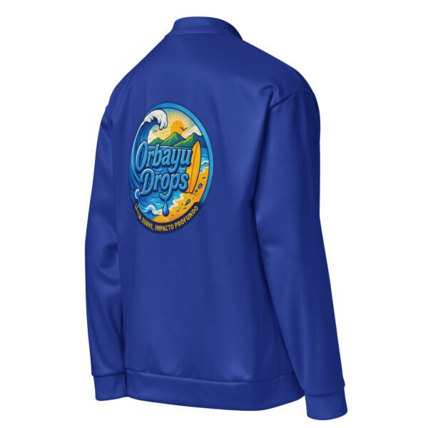 Chaqueta bomber Orbayu Blue Wave azul