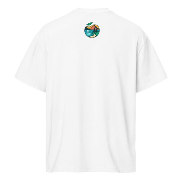 Camiseta boxy Orbayu Blue Wave