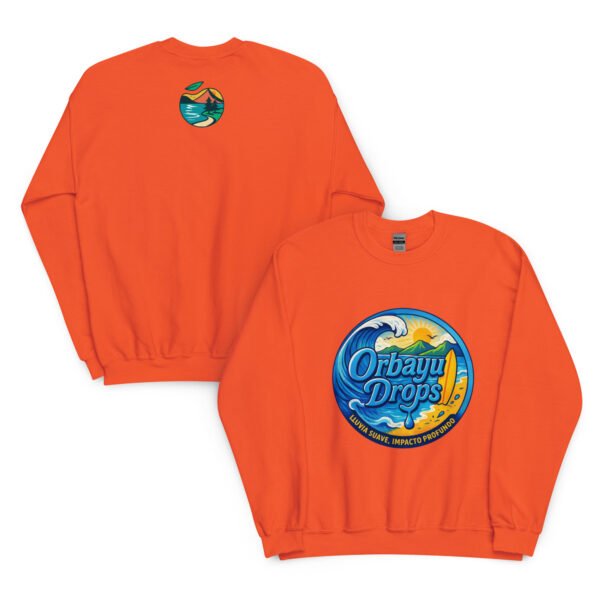 unisex-crew-neck-sweatshirt-orange-front-and-back-69df6c669082a.jpg Sudadera Orbayu Blue Wave