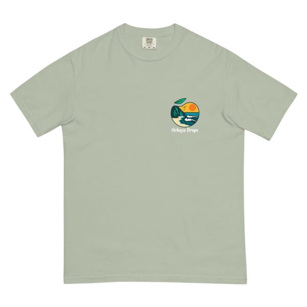unisex-garment-dyed-heavyweight-t-shirt-bay-front-69e01d7f39a12.jpg Camiseta Orbayu Bay