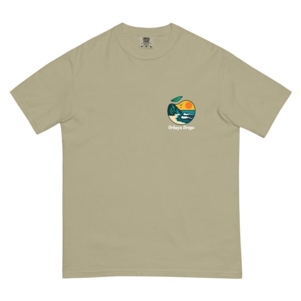 unisex-garment-dyed-heavyweight-t-shirt-khaki-front-69e01d7f3099f.jpg Camiseta Orbayu Bay