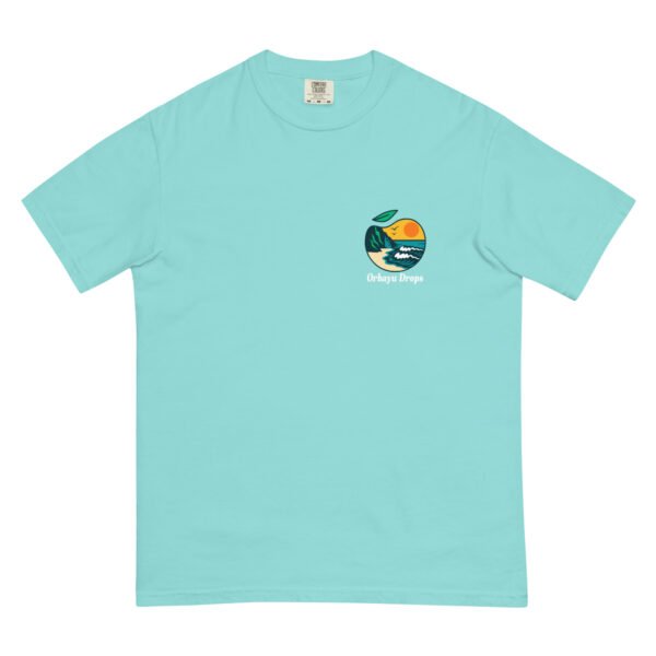 unisex-garment-dyed-heavyweight-t-shirt-lagoon-blue-front-69e01d7f4674c.jpg Camiseta Orbayu Bay