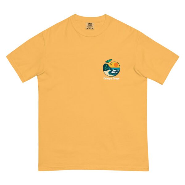 unisex-garment-dyed-heavyweight-t-shirt-mustard-front-69e01d7f3f6a5.jpg Camiseta Orbayu Bay