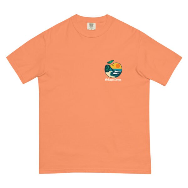 unisex-garment-dyed-heavyweight-t-shirt-terracotta-front-69e01d7f2b4a3.jpg Camiseta Orbayu Bay
