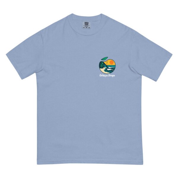 unisex-garment-dyed-heavyweight-t-shirt-washed-denim-front-69e01d7f34d75.jpg Camiseta Orbayu Bay