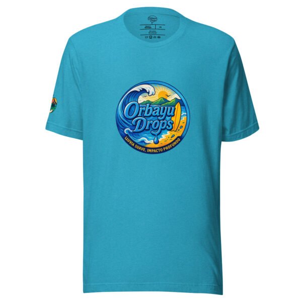 Camiseta regular Orbayu Blue Waves