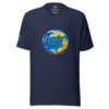 Camiseta regular Orbayu Blue Waves