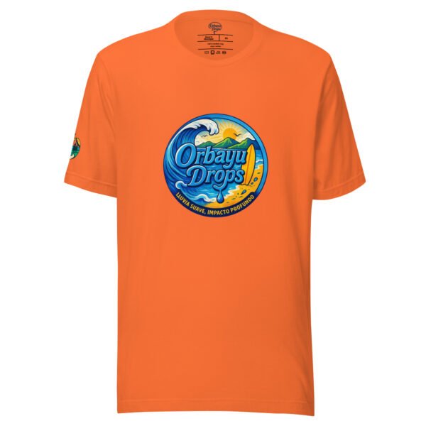 Camiseta regular Orbayu Blue Waves