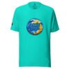 Camiseta regular Orbayu Blue Waves