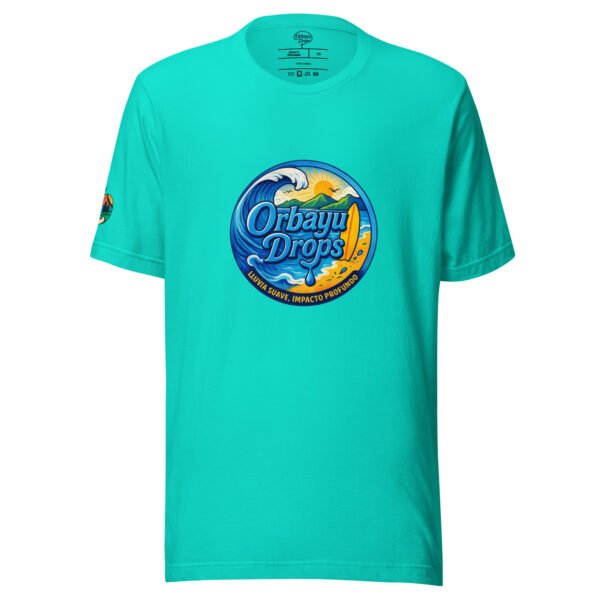 Camiseta regular Orbayu Blue Waves