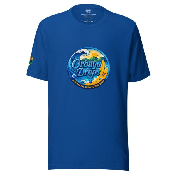 Camiseta regular Orbayu Blue Waves