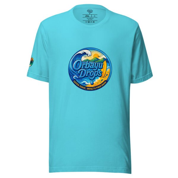 Camiseta regular Orbayu Blue Waves