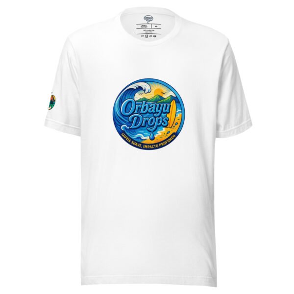 Camiseta regular Orbayu Blue Waves