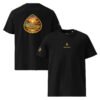 Camiseta unisex de algodón orgánico Orbayu Golden Sunset