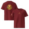 Camiseta unisex de algodón orgánico Orbayu Golden Sunset
