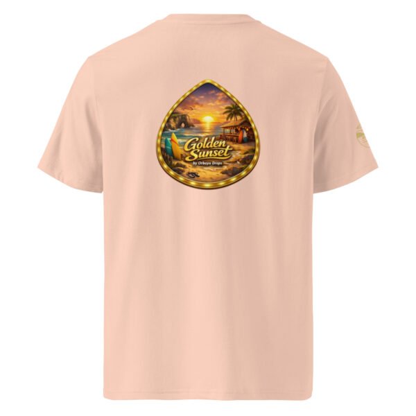 Camiseta unisex de algodón orgánico Orbayu Golden Sunset