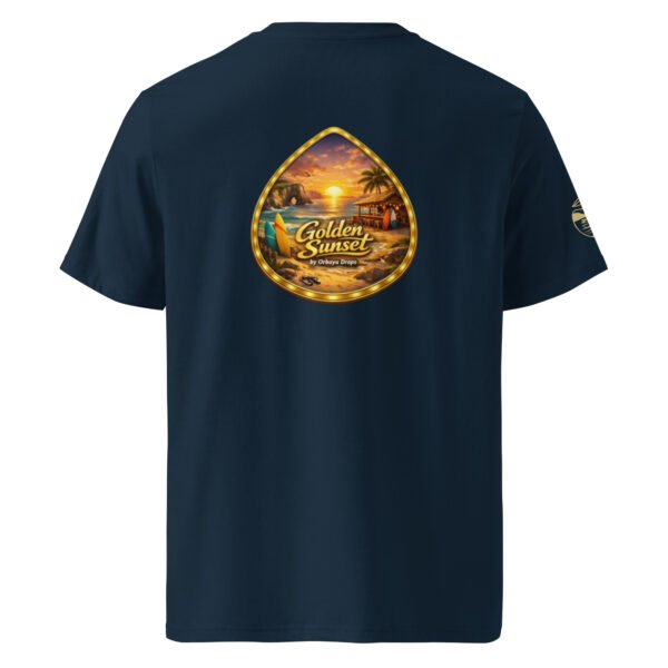 Camiseta unisex de algodón orgánico Orbayu Golden Sunset