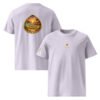 Camiseta unisex de algodón orgánico Orbayu Golden Sunset